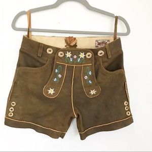 Stockerpoint | German Leather Lederhosen Shorts